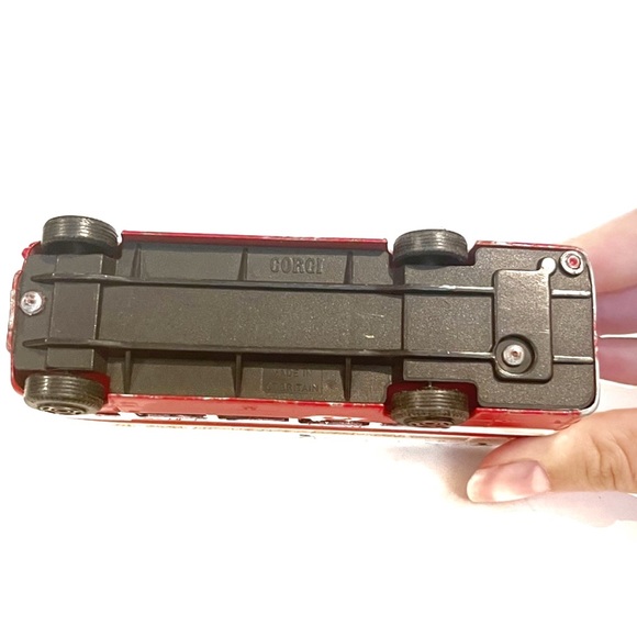 Vintage Corgi 1984 Blackpool Tramway Centenary Red Double Decker Bus Britain UK - Picture 7 of 8